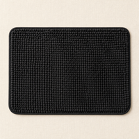 Tapis Pattelin noir vu de dessus